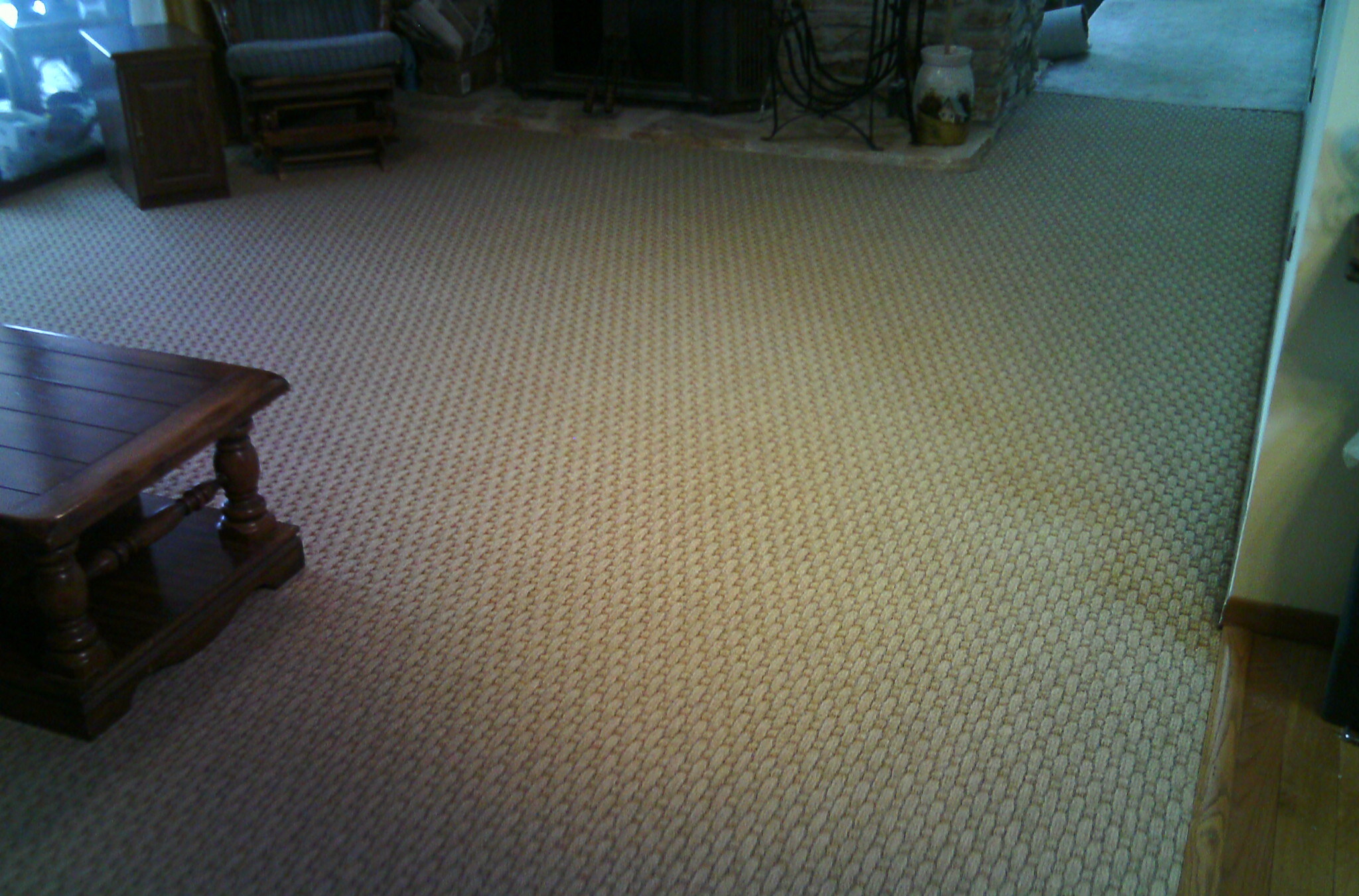 Dunkin Calm Oasis carpet installation