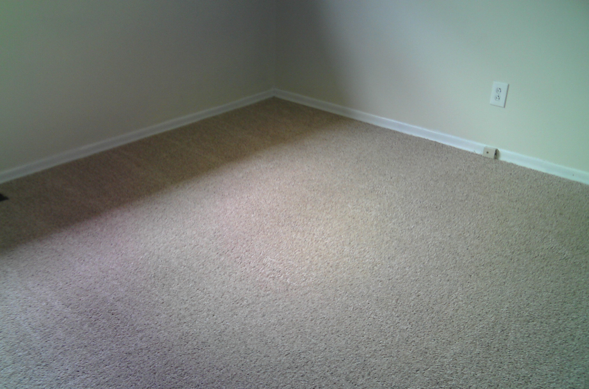 Comfortable carpet in home office